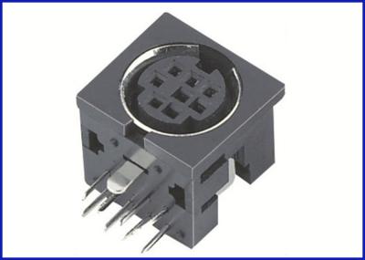 China Mini Din Connector 8pin female Socket S terminal for sale