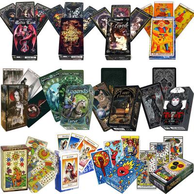 China Wholesale Custom Printing Plastic Original Angel Tarot Oracle Cards Deck Game Plastic Card Box Set On Sale for sale