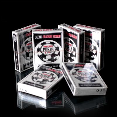 China 100% New Plastic Club Card Plastic Poker Playing Card Plastic Board Game for sale