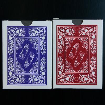 China Plastic POKER CLUB Antique Card Games Marked Playing Cards for sale