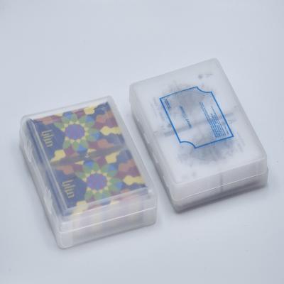 China Plastic / Paper Plastic Playing Cards Plastic Playing Cards Box Custom Printing for sale