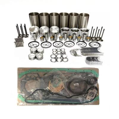 China Engineering Machinery Engine Diesel Engine Parts B3.3 Overhaul Rebuild Kit Liner Kit Piston Ring Liner Tractor Excavator Loader For Cummins for sale