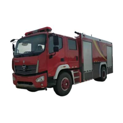 China Municipal Fire Water Tanker Foton Fire Fighting Truck 4x2 Fire Truck Rescue Vehicle for sale