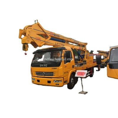 China Aerial Operation Dongfeng 4*2 Drive 5ton Aerial Platform Truck With Lift Bucket for sale