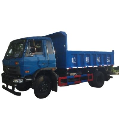 China Hotels 154 Cabin LHD Drive Dongfeng 7cbm Refuse Transfer Vehicle Garbage Truck for sale