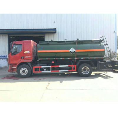 China Filling LPG Gas Cylinders Dongfeng 4x2 Corrosive Chemical Tanker Trucks for sale