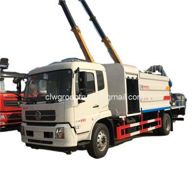 China Large Type Carbon Steel Water Tanker Truck With Water Machine 7000 Liters Mist Spraying Cannon Truck for sale