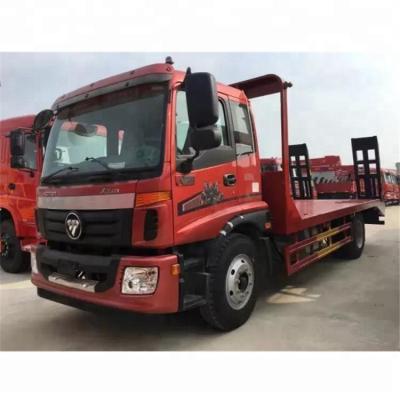 China Road Show Performance Foton 170 HP Single Deck Flat Bed Tow Truck for sale