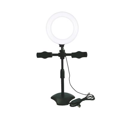 Chine Alloy+ aluminum plastic desktop fill light 6 inch beauty fill light ring to fill light microphone to fill light mobile phone to fill light à vendre