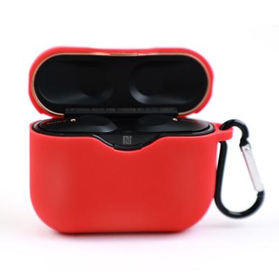 중국 Waterproof 2021 New Arrival Protective Silicone Case For Sony WF-1000XM3 Case Headphones Case With Hook 판매용