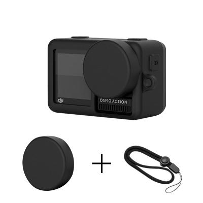 China Instant Camera Factory Sale Silicone Cover Device Case For DJI Osmo Action Soul Eye Motion Camera for sale