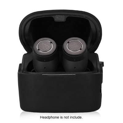 China Factory Sale Silicone Cover Device Case For Audio Technica ATH-ANC300TW True With Hook Earphone Case for sale