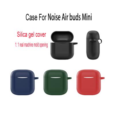 Chine 2021 Silicone Protective Wireless Case Cover Silicone Earphone Cover Device With Suitable Carabiner CAS For Noise Air Buds Mini à vendre