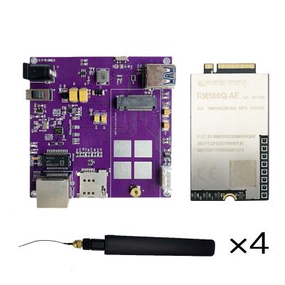 China M2M and IoT Applications Quectel 5G IoT Module Development Adapter Board Interface Kit USB3.0 Gigabit Ethernet Gigabit Ethernet RM502Q-AE RM500Q-AE/GL M.2 Port for sale