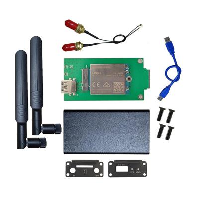 China M2M and IoT Applications to USB 3.0 Modem Shell Case + Quectel EM05-E/EM06-E 4G IoT Module with Antenna Transfer Cable for All M. 2 for sale