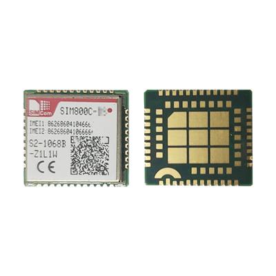 China Original SIM800C 32M M2M and IoT applications 2G sim800 IC module four frequency voice SMS data transfer GSM/GPRS IOT wireless module for sale