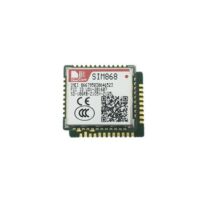 China M2M and IoT applications SIMCOM SIM868 GPRS + GSM GNSS GPS L1 C/A code Bluetooth 2G cellular module for sale