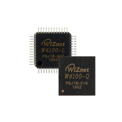 China WIZnet Integrated Circuit WIZnet iEthernet Chip W6100 48LQFP/48QFN Embedded Internet-enabled Package Embedded Ethernet Controller Chip W6100-L/W6100-Q for sale