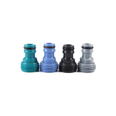 China Soft Connect Water Hose Garden Hose Connector Plastic Male Garden Adapter for sale