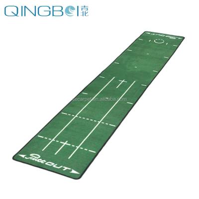 China Eco-friendly.anti-slip. Wholesale Green Golf Putting Mat Practice Mini Golf Mat for sale