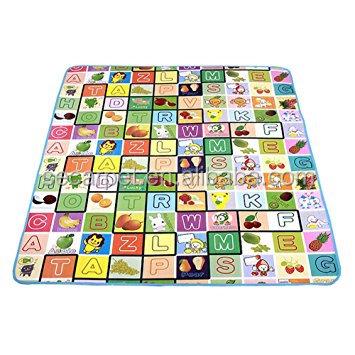 China Anti-bacteria Wholesale Thick EVA Foam Animal Rubber Kids Care Plastic Play Mat For Babies for sale