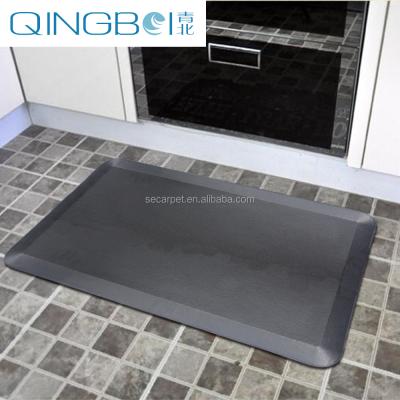 China Anti-bacteria Anti-fatigue PU Kitchen Padded Floor Mats, Comfort Mats, Wellness Mats for sale