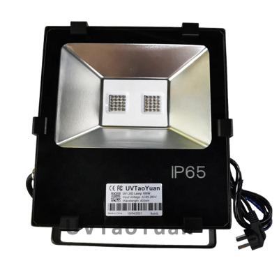 China High Power LED Testing Flood Light High Quality UV LED Curing Lamp 405nm 100W for sale