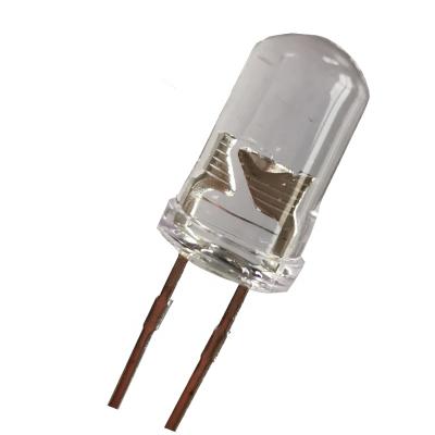 China INGAN 5mm LED Diode 395nm Round LED Light Source UV Lamp for sale