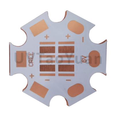 China Base 20mm Copper Base Copper Star PCB LED SMD Light PCB UV-C Panel for sale