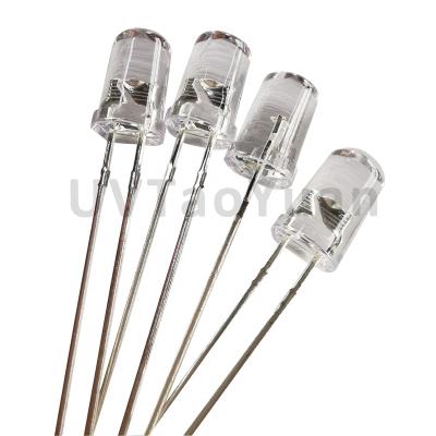 China INGAN 3mm 5mm LED Light Round Cover Long Pin Diode 850nm 940nm IR LED Lamp for sale