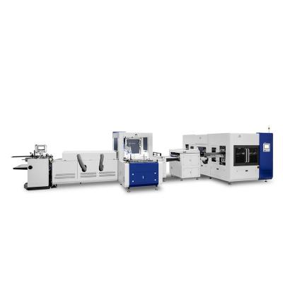 China Factory Customized Good Quality Automatic Wine Box Shrink Paper Wrapper Wrapping Machine for sale