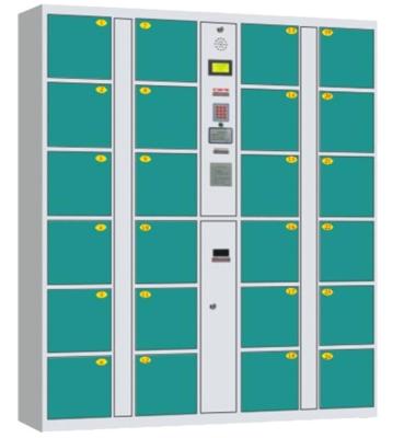 China School Intelligent Parcel Lockers 9 Door OEM Customized Size Key / Code Lock for sale