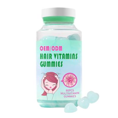 China Supports Digestive Health Hot Selling Multivitamin Anti Aging Hair Gummies Reduce Wrinkles Gummy Health Care Hair Vitamins for sale