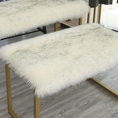 China Fashionable Anti-slip Faux Fur Bed Cover Soft Imitation Animal Furniture Blanket High-end Fashionable Blanket Fur for sale