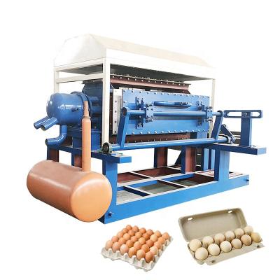 China Paper Pulp Molding Machine Scrap Paper Egg Tray Making Machine Semi Automatic Egg Rack Tray Machine Egg Tray Machine for sale