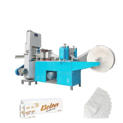 China Hotels automatic tissue napkin printing machine napkin paper folding machine napkin paper machine price for sale