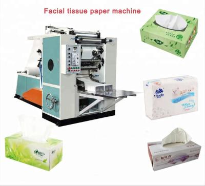 China Hotels Small Box Facial Tissue Paper Machine Facial Tissue Making Machine Facial Tissue Machine 3ply for sale