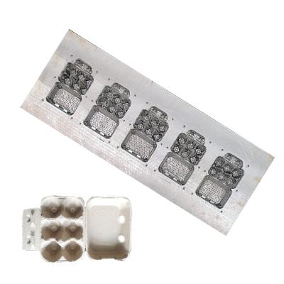 China Factory customized 30 hole egg tray paper egg tray cartons mold plastic or aluminum material for sale