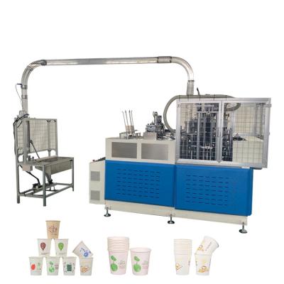 China Hotels Full Automatic Disposable Paper Cup Machine High Speed ​​Paper Cup Making Machine Making Price for sale