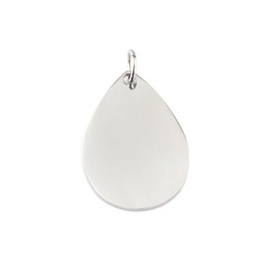 China CLASSIC White Droplets Custom Stainless Steel Water-to-Water Pendant for sale