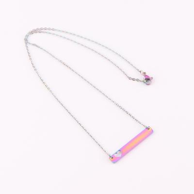 China CLASSIC High Quality Fashion Stainless Steel Jewelry Bar Necklace for sale