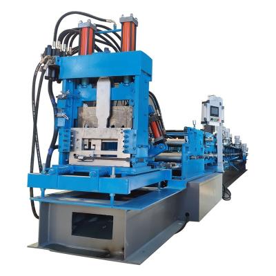 China Building material shops C purlin roll forming machine C section roll forming machine CZ purlin bending machine for sale