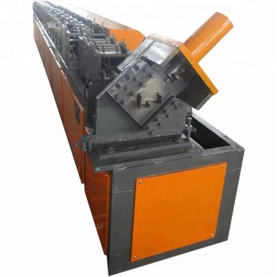 China Building Material Shops Automatic Steel Door Frame Roll Forming Machine for sale