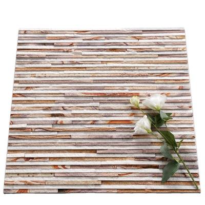 China The Hottest Selling Exterior Decorative Stone For Walls Colorful Sandstone And Quartz Stone Wall for sale