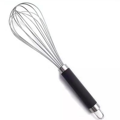 China Amazon Viable Best Selling Kitchen Instruments Silicone Wire Balloon Beater Manual Egg Beater Egg Beater for sale