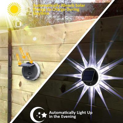 China Waterproof New ABS Garage Garden LED Outdoor Solar Wall Light Super Bright Solar Garden Light for sale