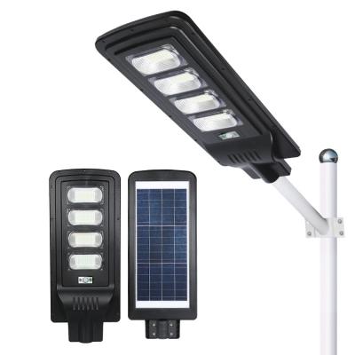 China Outdoor 20w waterproof IP65 warehouse plastic motion sensor integrated remote control all in one led solar street light for sale