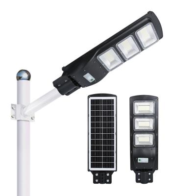 China Residential ABS Ip65 Outdoor Waterproof 60w 90w 120w All In One Integrated Solar Led Street Garden Light for sale