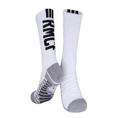 China Anti-foul Yiwu Low Price Grip Non-slip Wholesale Men's Sports Soft Football Socks for sale