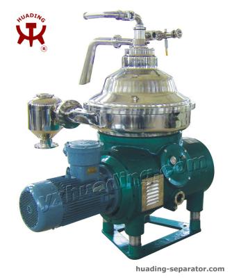 China Máquina de acero inoxidable de la refinería de petróleo del separador de aceite del disco de DHZYS 5.5KW en venta